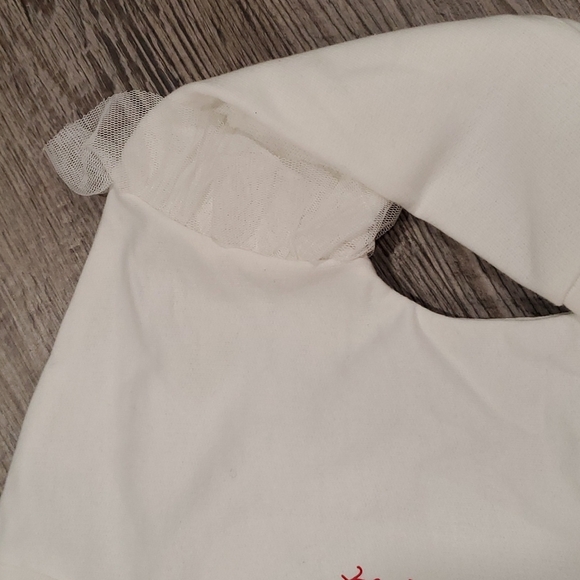 Cat & Jack Holiday Best Gift Ever Tutu Matching Set Size 24 Months - Picture 4 of 4